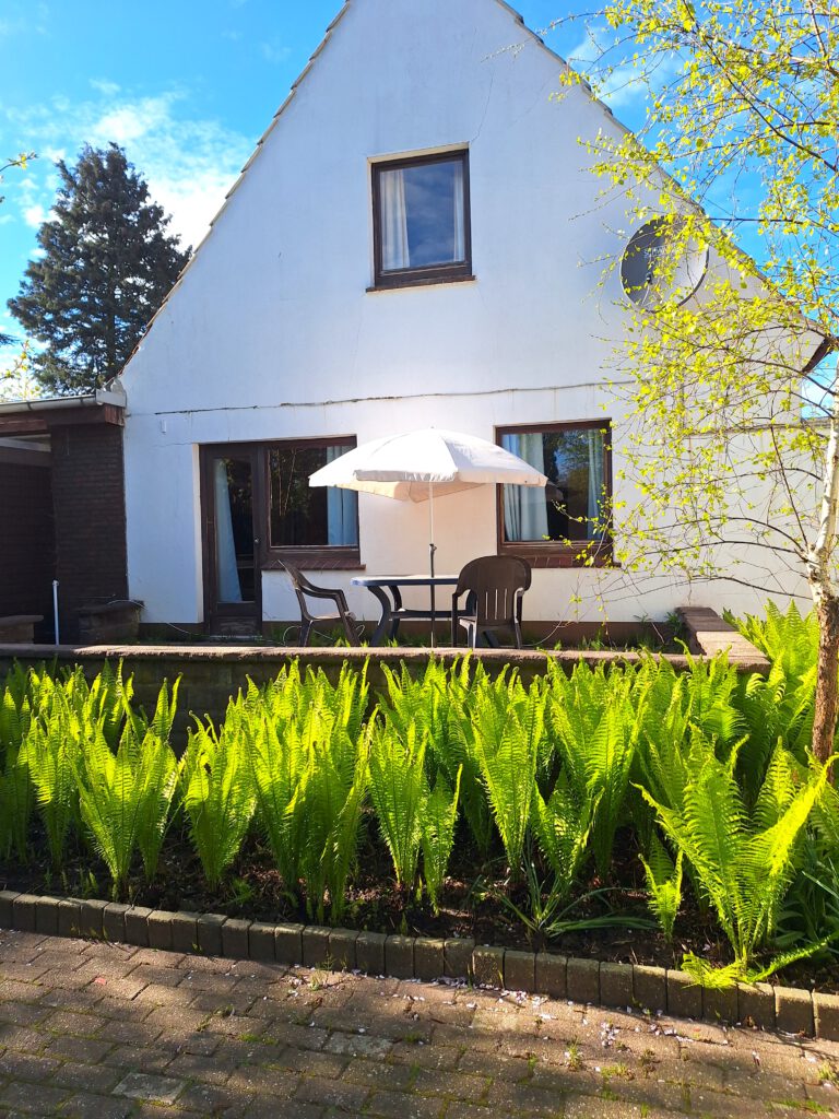 Terrasse, Ausgang aus dem Zimmer